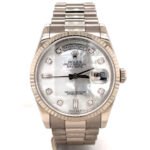 Rolex Day-Date Automatic Diamond Unisex Watch