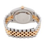 Rolex Oyster Perpetual Automatic Chronometer Diamond White Dial Men's Watch - Image 3