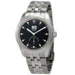 Tudor Glamour Double Date Diamond Black Dial Men's Watch