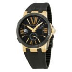 Ulysse Nardin Executive Dual Time GMT Black Dial Men's Watch